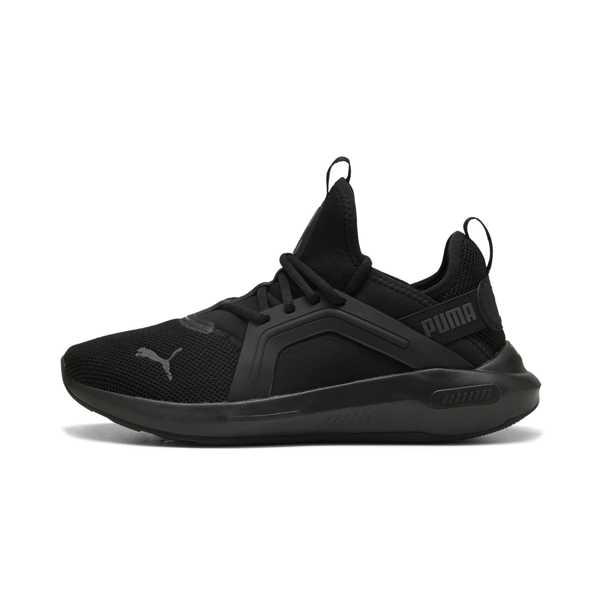 Puma Tênis masculino Softride Enzo 5 Cross Training, Preto e cinza